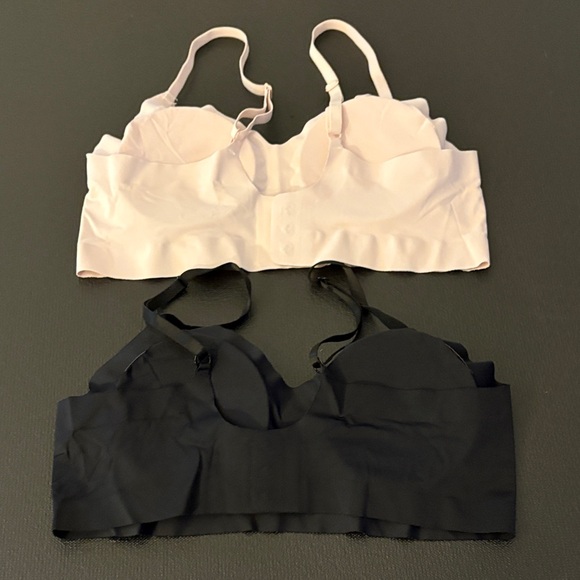 Nautica Women's Seamless Wirefree Bralette Duo-M - Picture 3 of 5